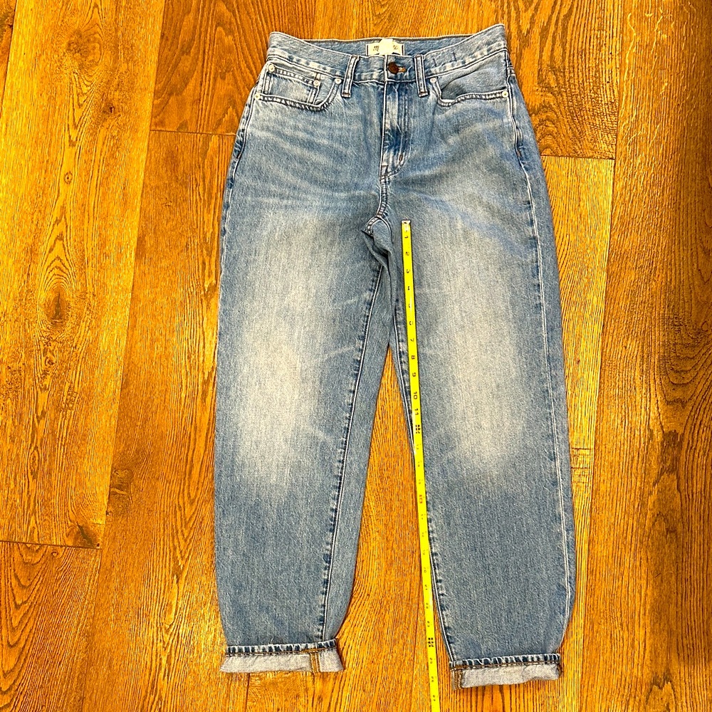 Madewell slouchy Boyheans size 25